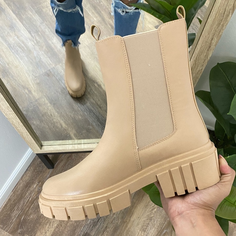Taupe Boots